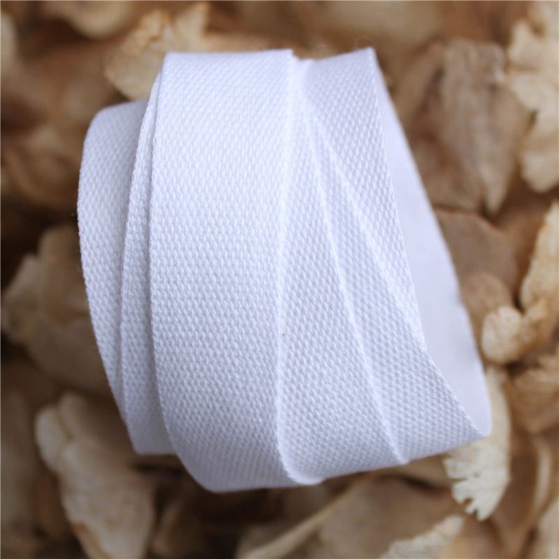Cotton Ribbon White